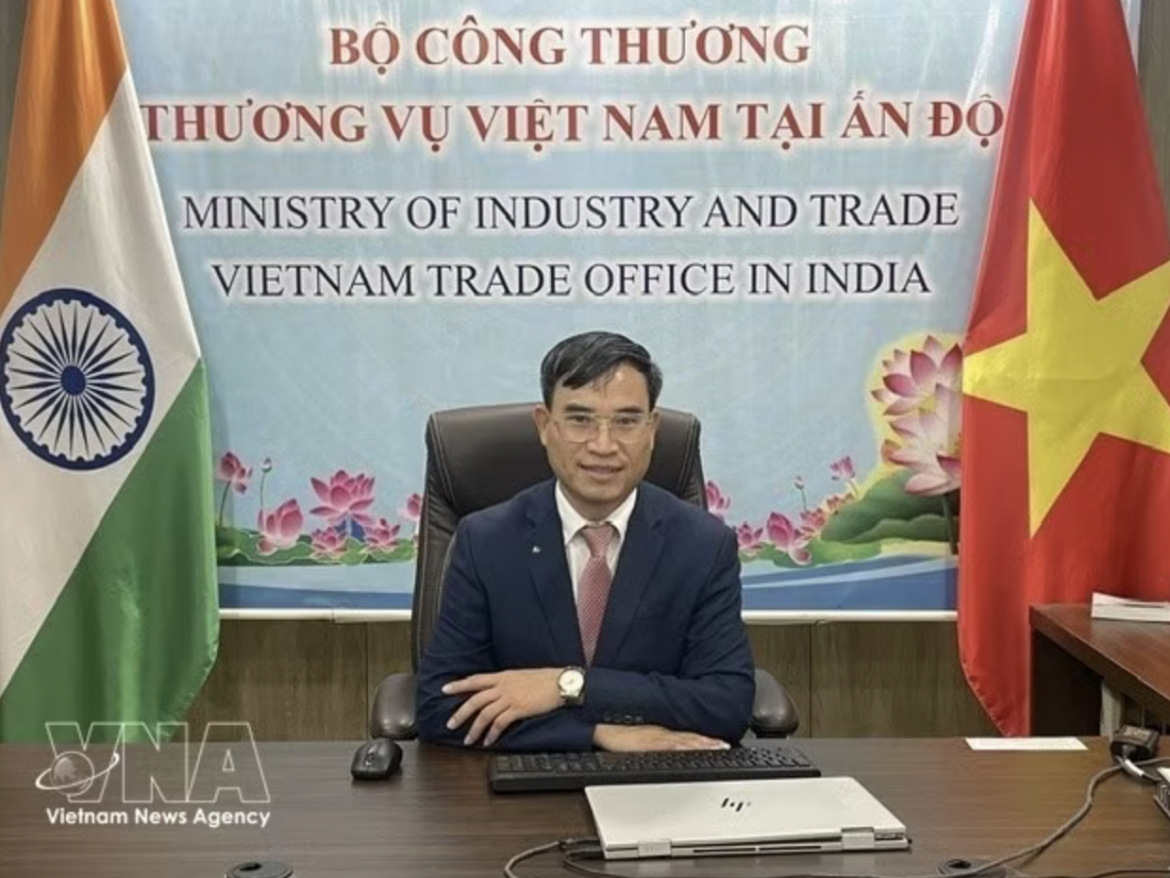 Vietnamese Trade Counsellor in India Bui Trung Thuong (Photo: VNA)