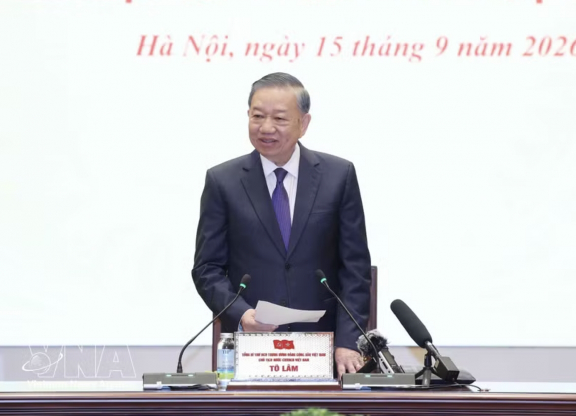 General Secretary of the Communist Party of Vietnam Central Committee and President of the Socialist Republic of Vietnam To Lam (Photo: VNA)