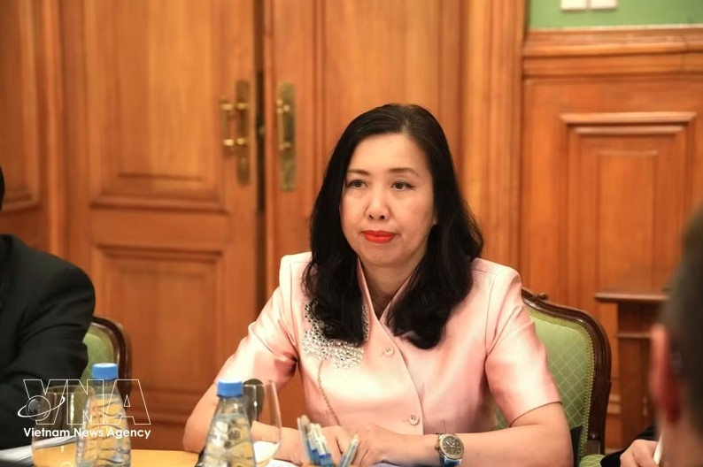 Deputy Minister of Foreign Affairs Le Thi Thu Hang (Photo: VNA)