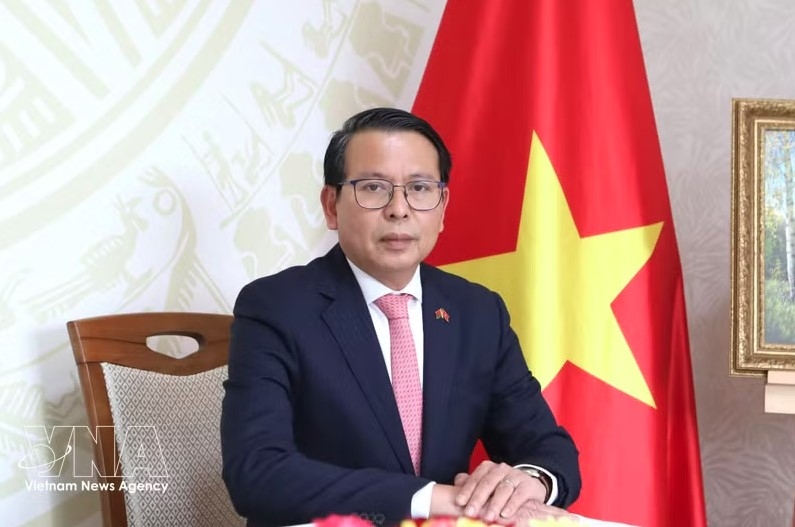 Vietnamese Ambassador to Belarus Nguyen Van Trung (Photo: VNA)