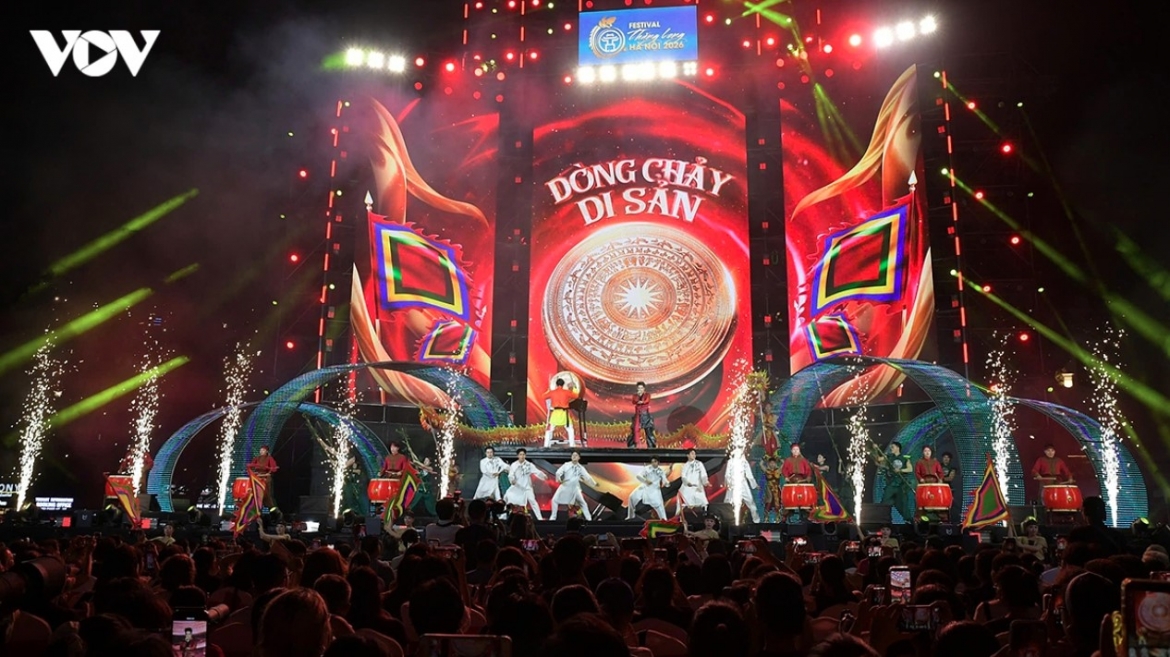 The second Thang Long-Hanoi Festival 2026 themed “Heritage Flow” closes at Dong Kinh Nghia Thuc Square on September 20