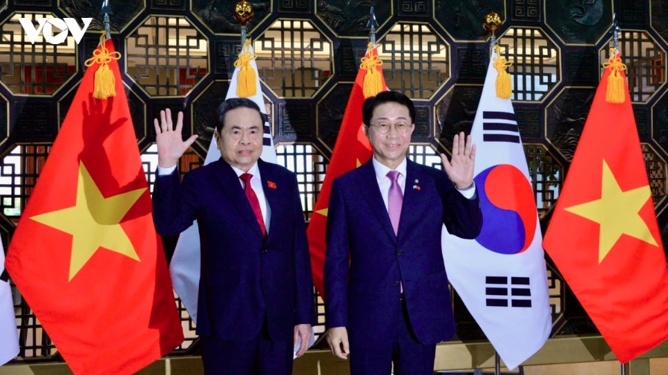 National Assembly Chairman Tran Thanh Man and RoK National Assembly Speaker Cho Jeong Sik hold talks in Seoul