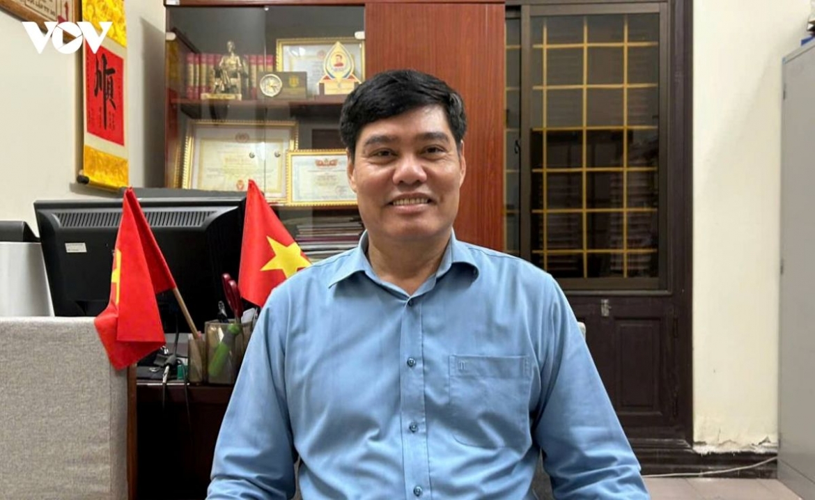 Assoc. Prof. Dr Le Van Cuong, deputy director of the Institute of Party Building under the Ho Chi Minh National Academy of Politics