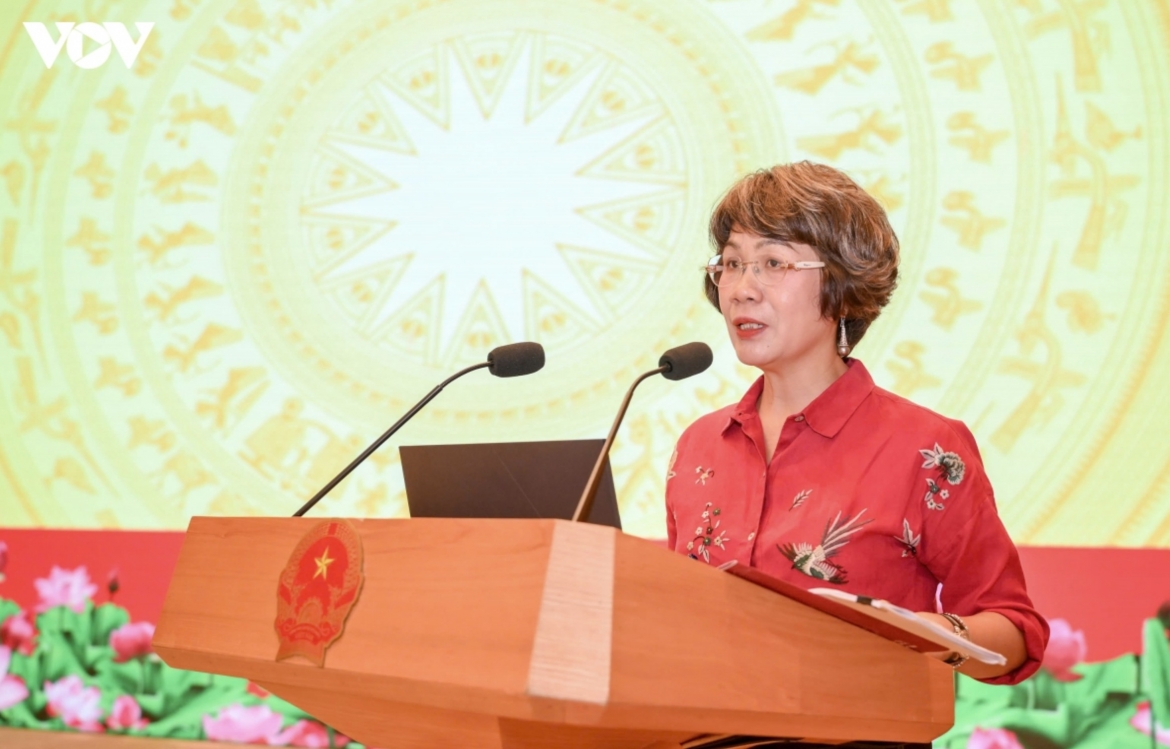 Assoc. Prof. Dr. Nguyen Thi Thu Phuong, Director of the Vietnam National Institute of Culture and Arts Studies