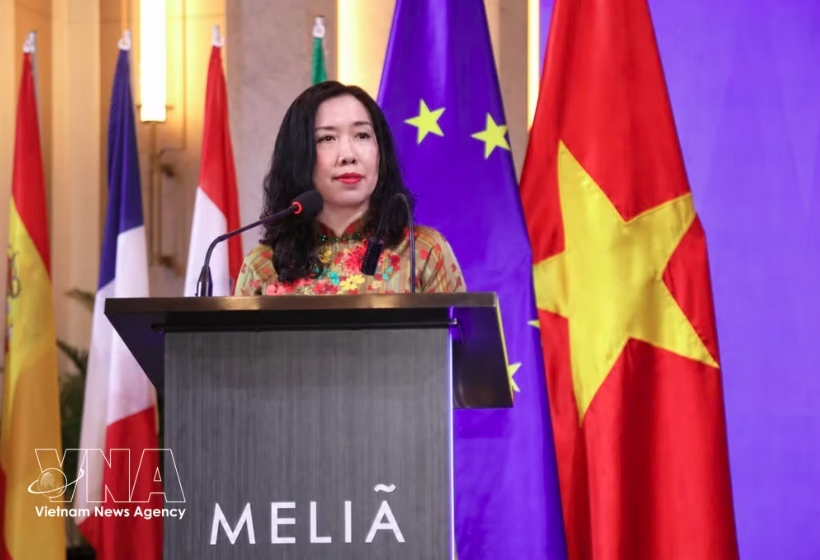Deputy Minister of Foreign Affairs Le Thi Thu Hang (Photo: VNA)