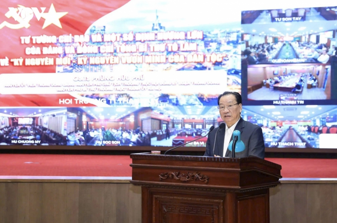 Prof. Dr. Phung Huu Phu, former Permanent Vice Chairman of the Central Council for Theoretical Studies