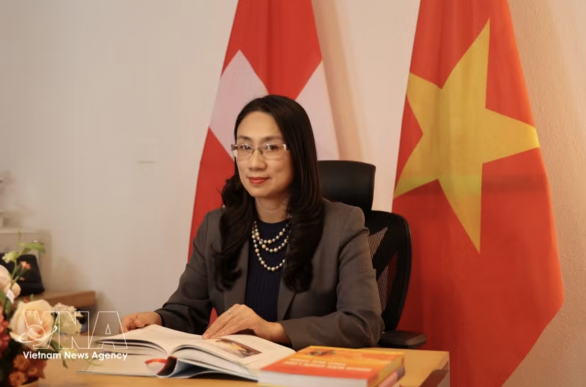 Vietnamese Ambassador to Switzerland and Liechtenstein Chau Mai Anh (Photo: VNA)