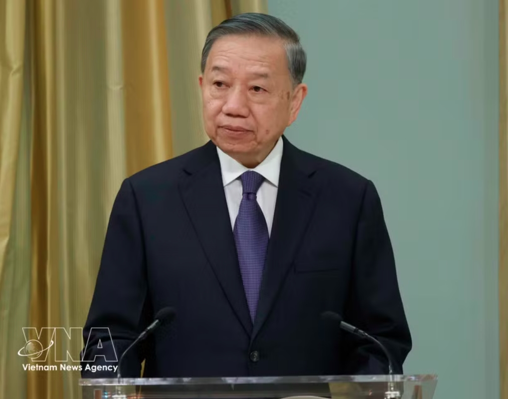 General Secretary of the Communist Party of Vietnam Central Committee and President To Lam (Photo: VNA)