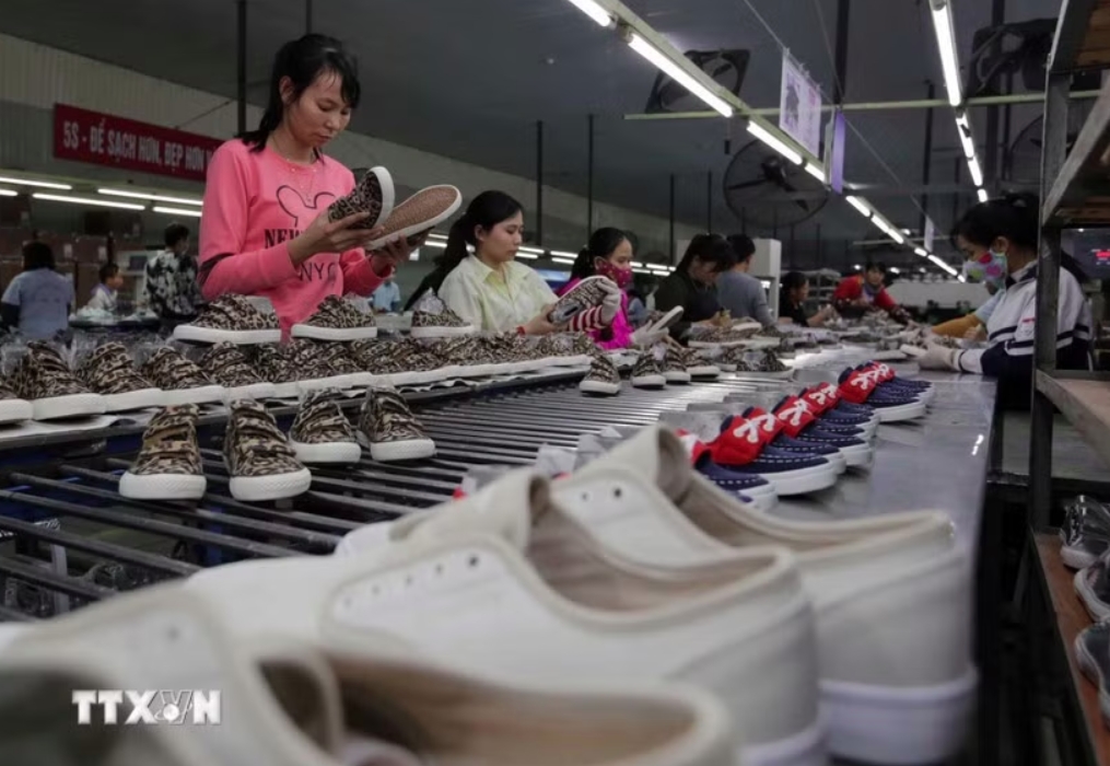 The EVFTA offers major opportunities for Vietnam’s footwear and leather goods industry to expand exports to the EU market. (Photo: VNA)